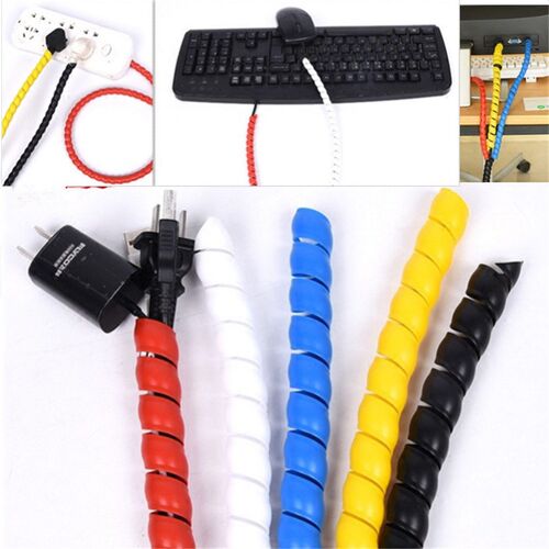 Spiral Wrap Hose Protector Anti-break Cable Wire Organizer C