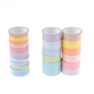 1Set 12 colors Washi Tape Set Adhesive decoration tapes Mask