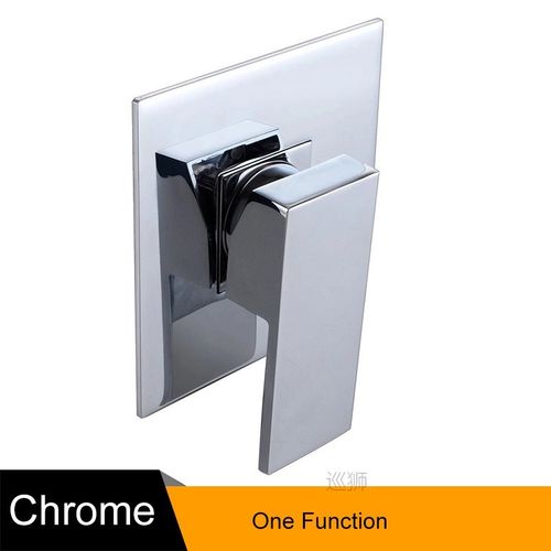 Single Handle Black Or Chrome One Two Three Function Solid B