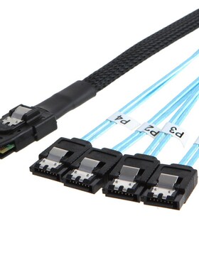 Sas  Cable Mini-SAS SFF-8087 To 4  Cable Mini SAS 4i