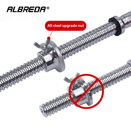 Plating Dumbbell nut Fitness equipment screw clamp dumbbell