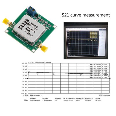 1-3000MHz 3Ghz Gain 40dB LNA RF Broadband Power Amplifier Mo