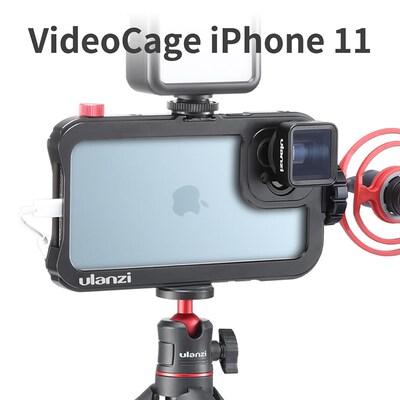 17MM Video Metal Cage for iPhone 11 Pro Max 1.33X Anamorphic