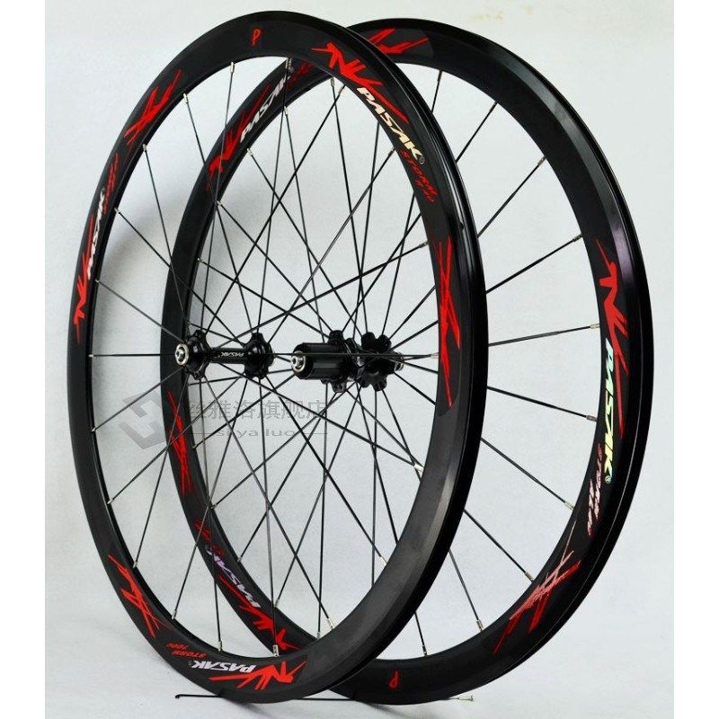 700C Road Bike Bicycle Wheel Set 40MM Flat Spokes ltra Light