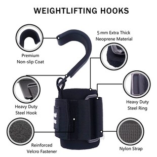 Gym Hook Weights Dumbbells Weightlifting Sports Gloves Suppo