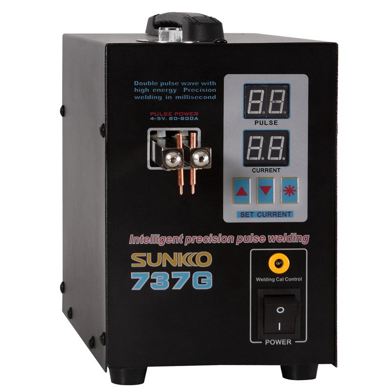 SUNKKO 737G 18650 Lithium Battery Spot Welder Machine 1.5kw