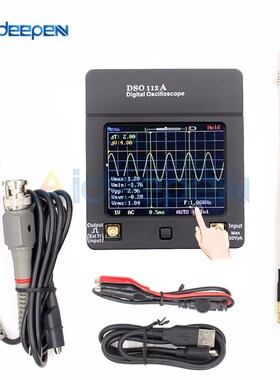 Portable DSO 112A F Mini Digital Oscilloscope ouch Contact S