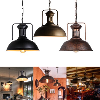 Vintage Loft Pendant Lights Industrial Lamps Retro Hanging L