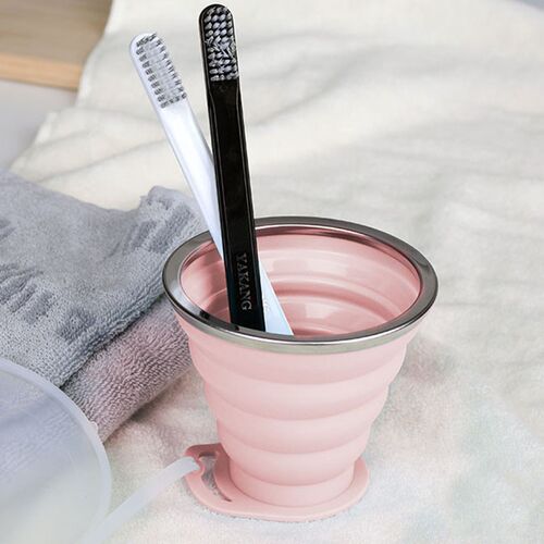 270ML Collapsible Travel Cup Silicone Outdoor Portable Foldi