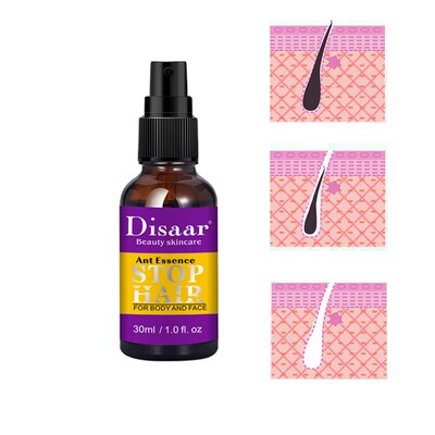 Permanent Painless Hair Removal Spray Inhibit Hair Growth Sp