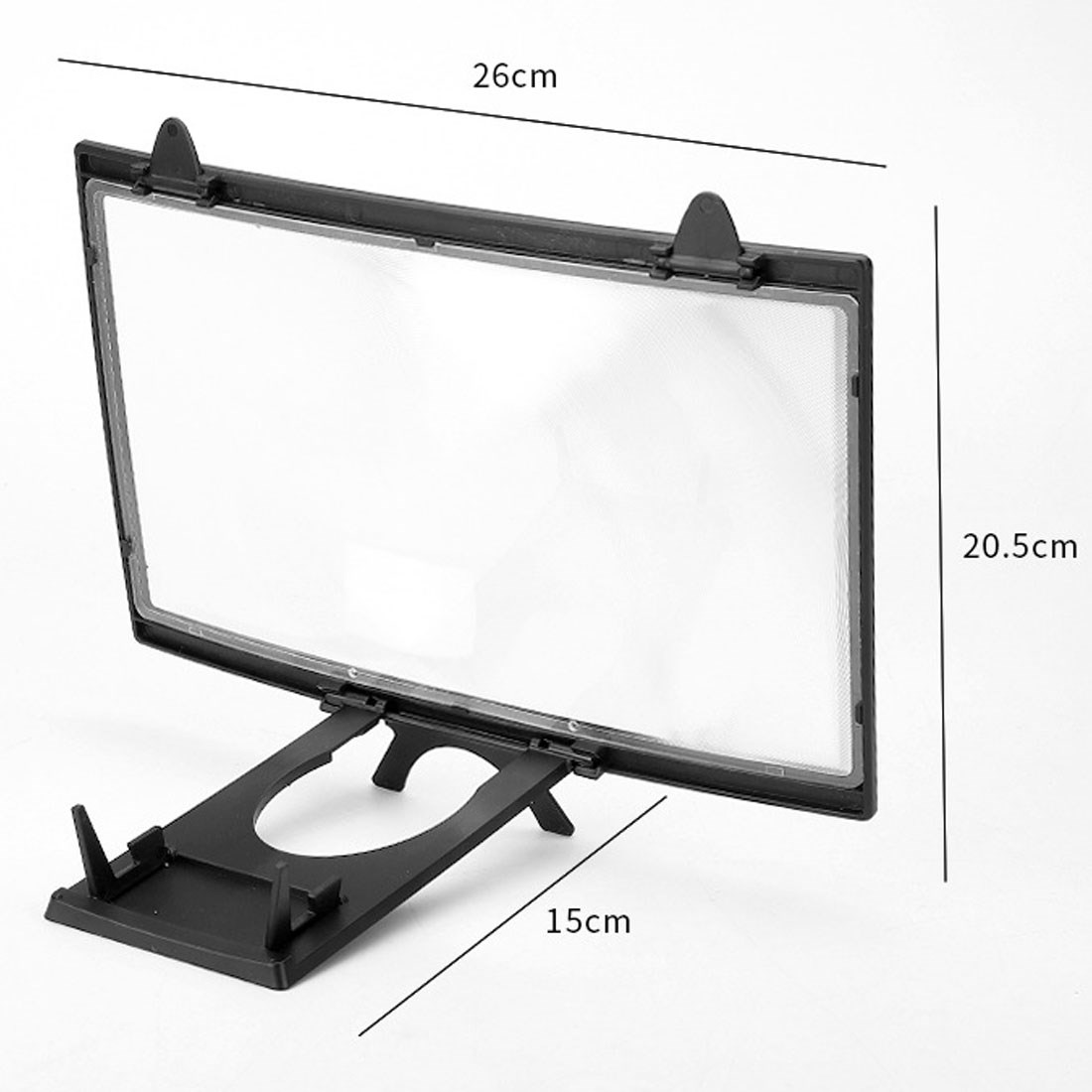 2-3X 3D Screen Amplifier 12 Inch 3D Mobile Phone Screen Magn
