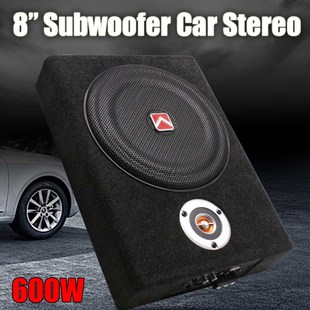 8 Inch 600W Subwoofer Speaker Alloy Shockproof Power Amplif