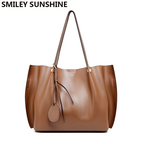 2020 New Luxury Fashion Cowhide Genuine Leather Bag Large H