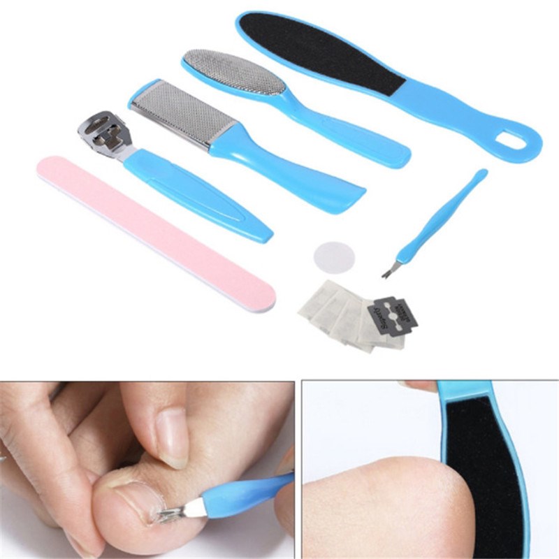 Scraper Grater-Tools Cuticle-Pusher Foot-File Pedicure Hard-