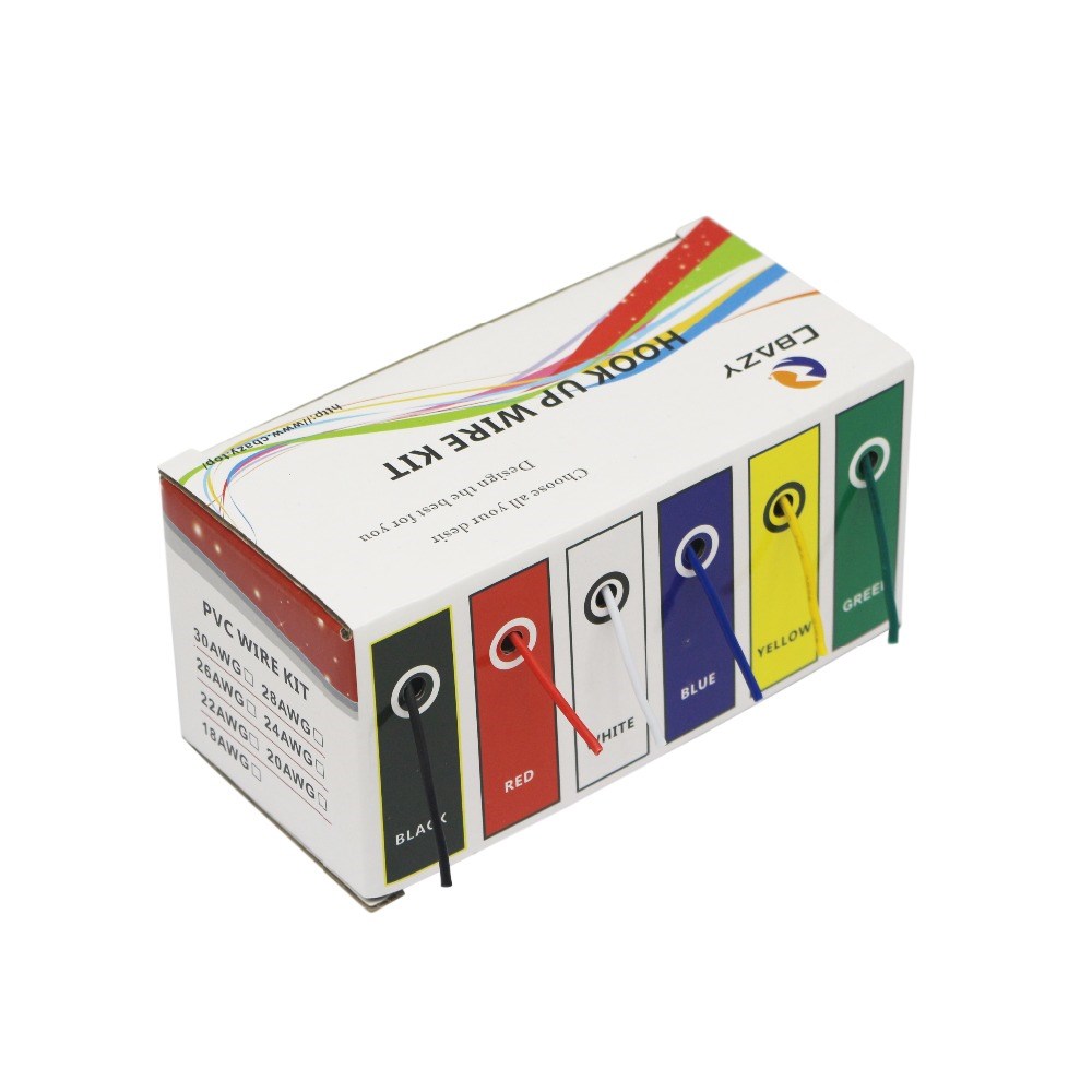 48m / box 157ft UL1007 22AWG per roll 8 meters cable wire ti