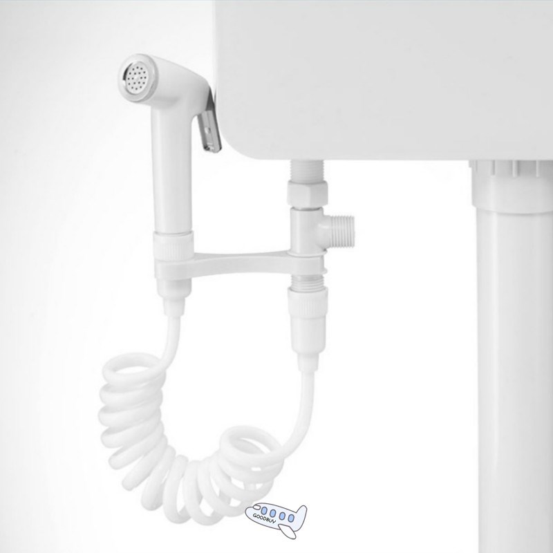 ABS Portable Bidet Sprayer Set Handheld Toilet Bidet Retract