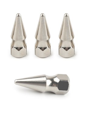 JDM Style M6X1.0 Chrome Spikes Bolt Spiked Valve Cover Engin