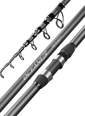 2.4/2.7/3.0/3.6m Carbon Rock Fishing Rod Ultra-light Distanc