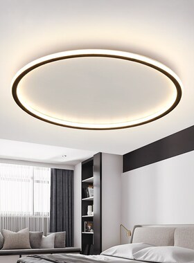 Modern LED Ceiling Lights for Study Bedroom Decoration Black