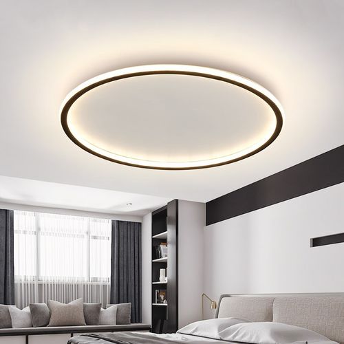 Modern LED Ceiling Lights for Study Bedroom Decoration Black