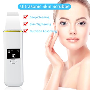 Ultrasonic Face Cleaning Skin Scrubber Facial Cleaner Skin P