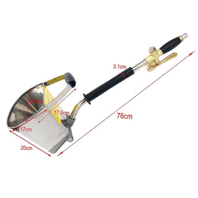 Wall Mortar Gun Stucco shovel Hopper Ladle Cement Air Stucco