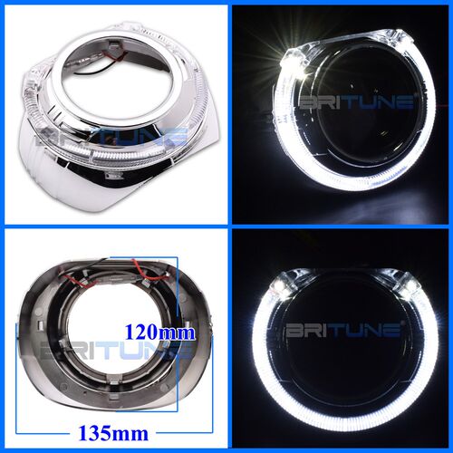 3.0 Angel Eyes Projector Shrouds For Koito Q5 D2S Lens/Hella