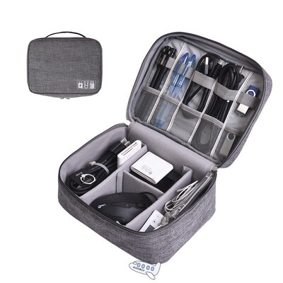 Travel Cable Bag Portable Digital USB Gadget Organizer Charg