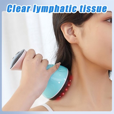 Electric Meridians Brush Guasha Massager Device Skin Care Bo