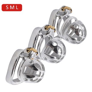 Chastity Cage Ultra Small Authentic Metal Cock Device Steel