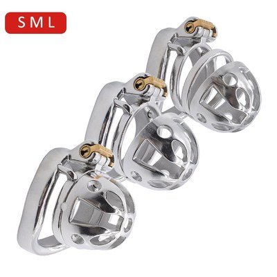 Chastity Cage Ultra Small Authentic Metal Cock Device Steel