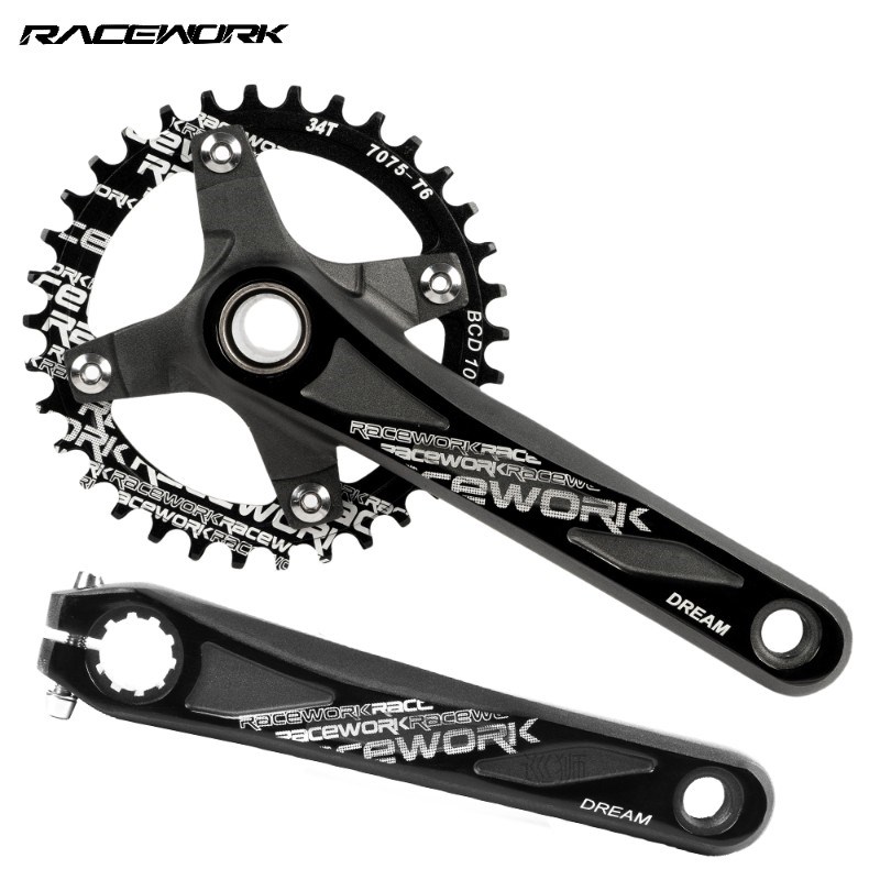 bicycle crank chainwheel 104BCD MTB Bike Crankset Aluminum A