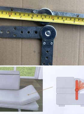 2pcs Heavy duty Furniture hinge Ratchet Folding Connecting H