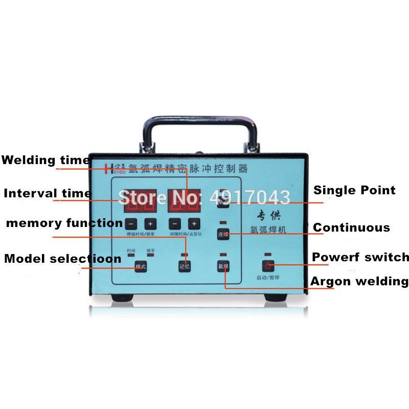 220v tig welding precision pulse controller time pulse contr