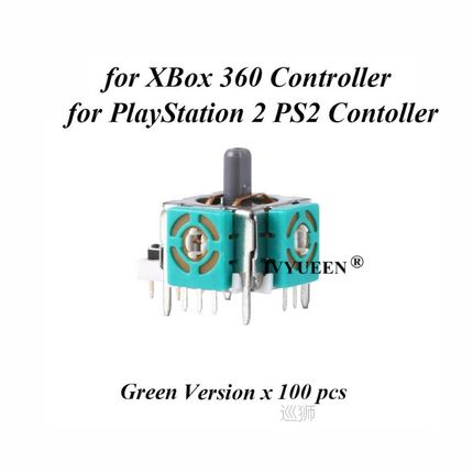 100 PCS for PlayStation 5 4 PS5 PS4 Controller 3D Analog Sen