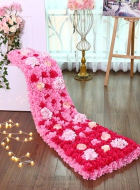 High quality Artificail Flower Wall Stage Backdrop Decorativ