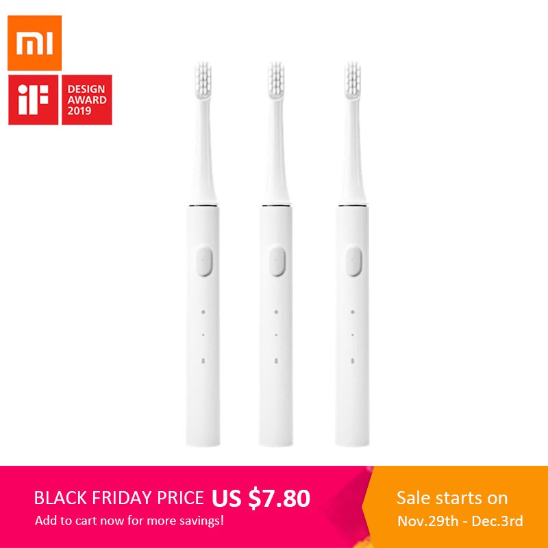 3 PC Original  Mijia T100 Mi Smart Electric Toothbrush 2 Spe