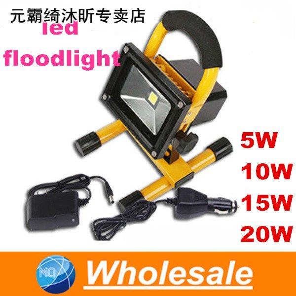 Portable 220V/110V LED Spotlight waterproof outdoor LED Floo