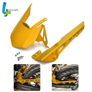 Alunum Rear ire Hugger Fender Mudguard Chain Guard Cover for