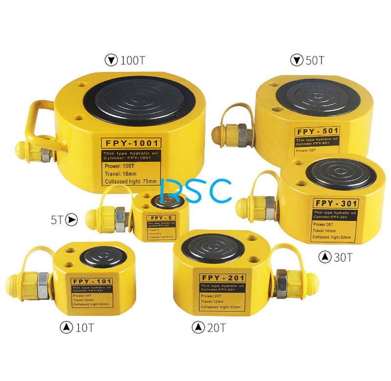 ltra-thin Portable Hydraulic Lifting Jack Split Hydraulic Bo