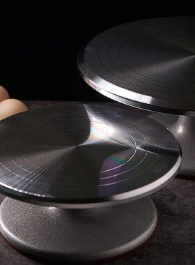 DIY Cake Stainless steel Turntable Mold Cake Plate Rotating