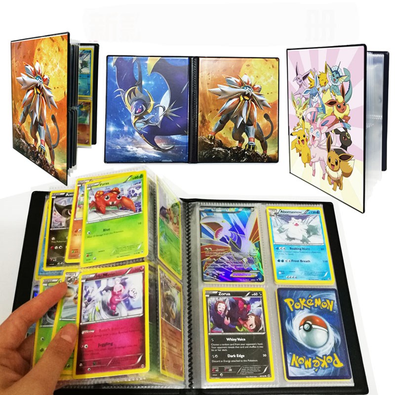 Pokemon Card Holder Book Album Playing Gx Pokemon Cards Box