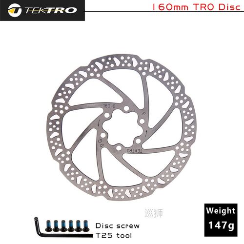 TEKTRO Bicycle Rotor 160/180 / 203mm Mountain Bicycle Hydrau