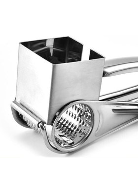 Hand-Cranked Cheese Grater Stainless Steel Rotary Cheese Gra