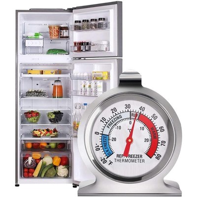 In Stock! Refrigerator Freezer Thermometer Fridge Refrigera