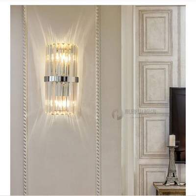 Nordic Light Crystal Wall Sconce LED Crystal Wall Lamp Moder