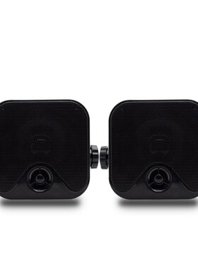 100W 4 Inch Waterproof Boat Marine Box Outdoor Speakers Heav