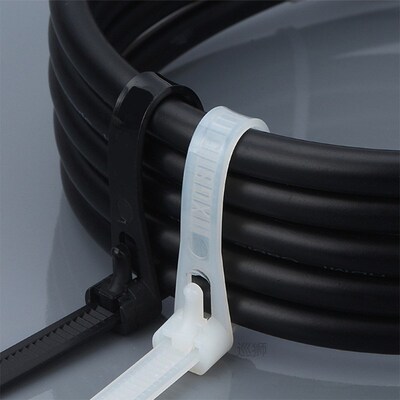 200mm Releasable Cable Ties Colored Plastics Reusable Cable