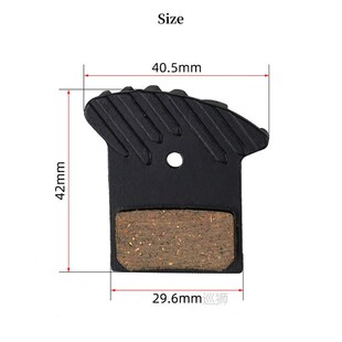 NUTT MTB Bicycle Disc Brake Pad With Cooling Mountain Bike H