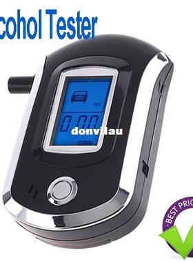 Prefessional Digital LCD Breath Alcohol Tester Breathalyzer